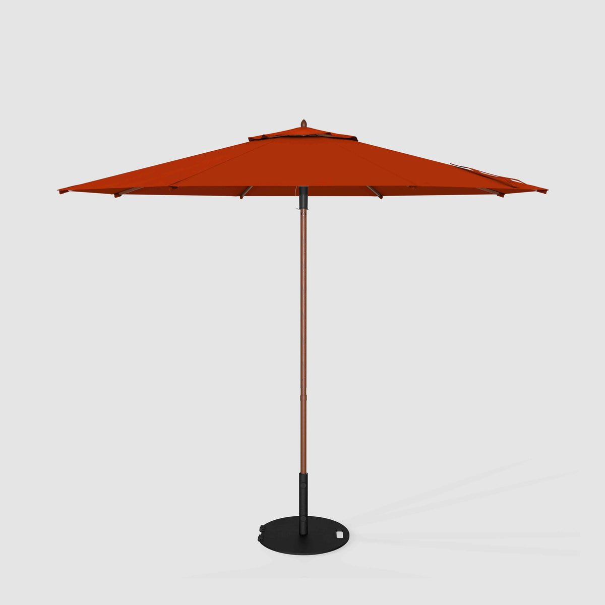 christmas tree shops patio umbrellas Market Patio Umbrella | Fade-Proof, Wind Resistant, Crank Tilt, Woodgrain  Finish | Commercial Grade | Terylast Apple Red