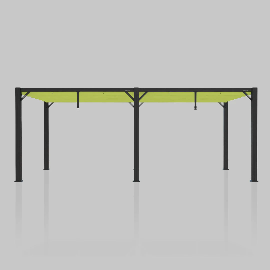The Modular Pergola - Sunbrella Macaw