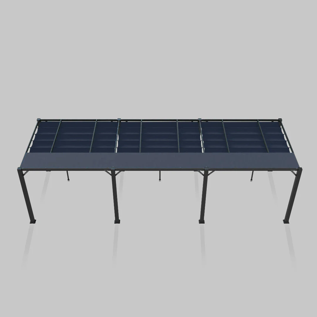 The Modular Pergola - Sunbrella Canvas Navy