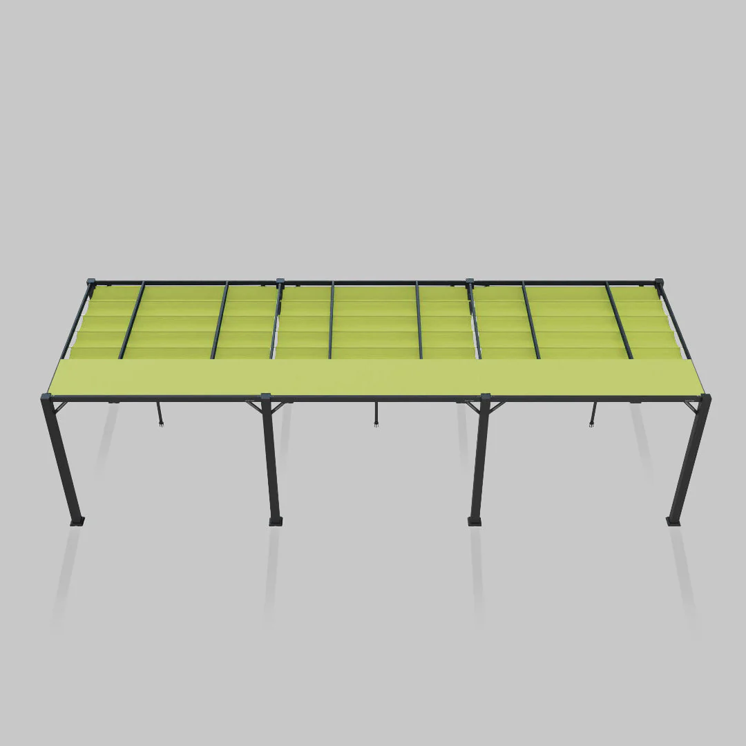 The Modular Pergola - Sunbrella Macaw