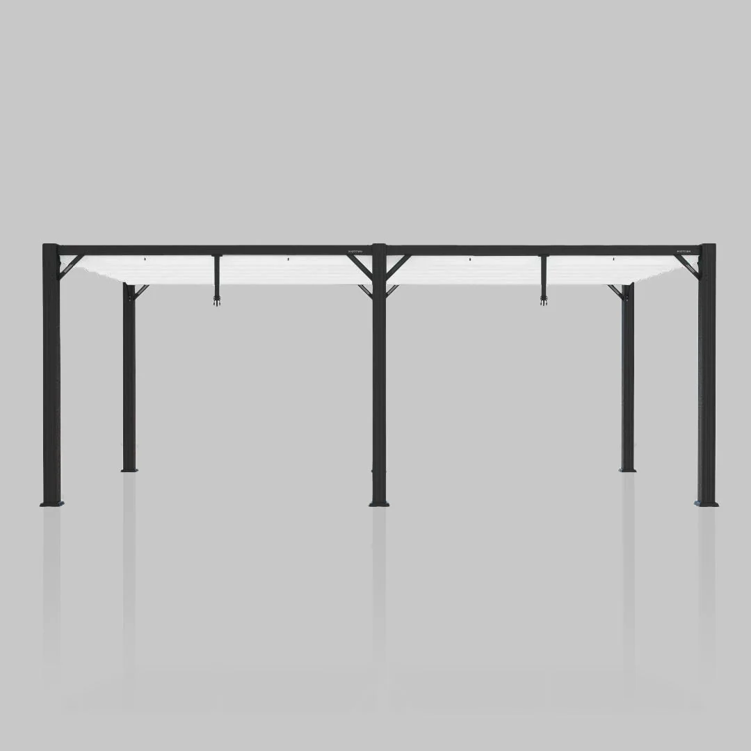 The Modular Pergola - Terylast Ivory - White