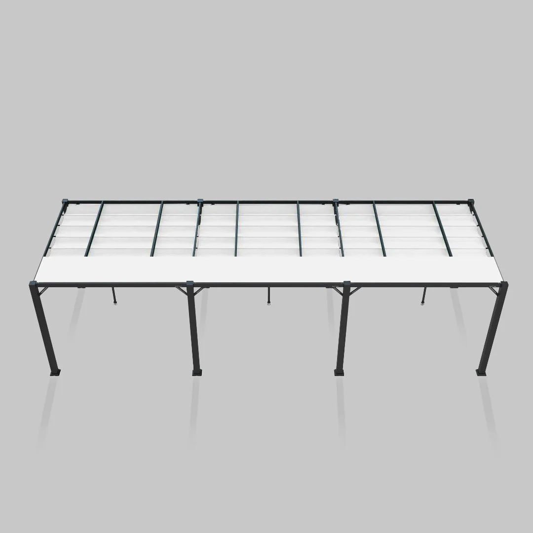 The Modular Pergola - Terylast Ivory - White