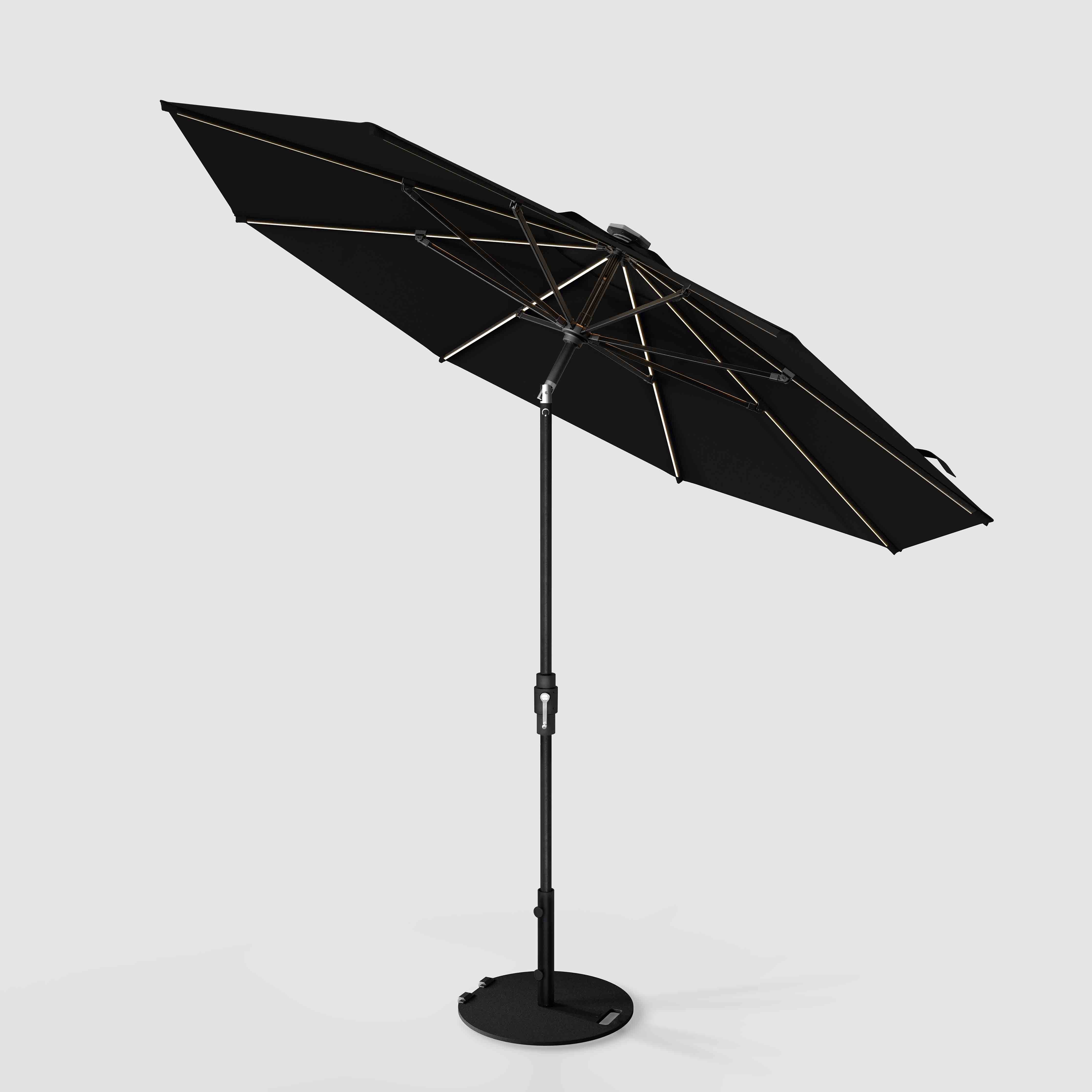 The LED Swilt™ - Terylast Ebony - Black