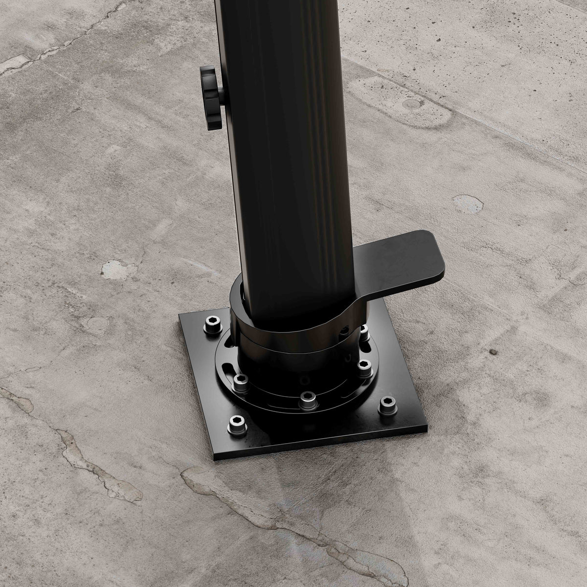 Concrete Anchor Base Plate To Secure Your Patio Umbrella