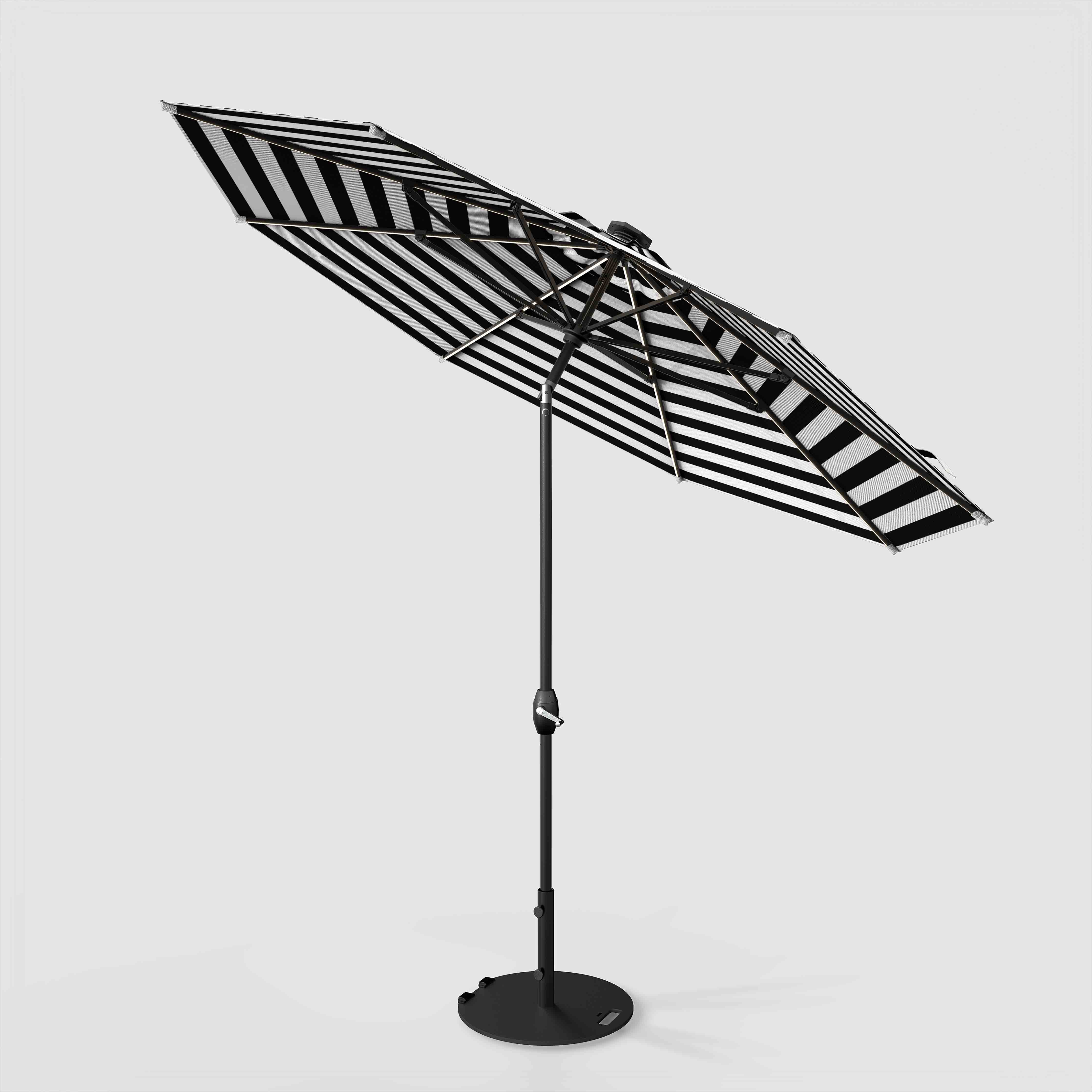 The Glow - Sunbrella Black & Grey