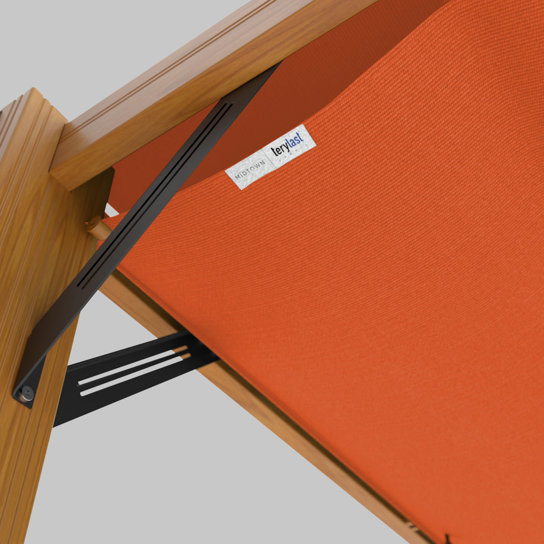 The Modular™ Wooden Pergola - Terylast Tangerine