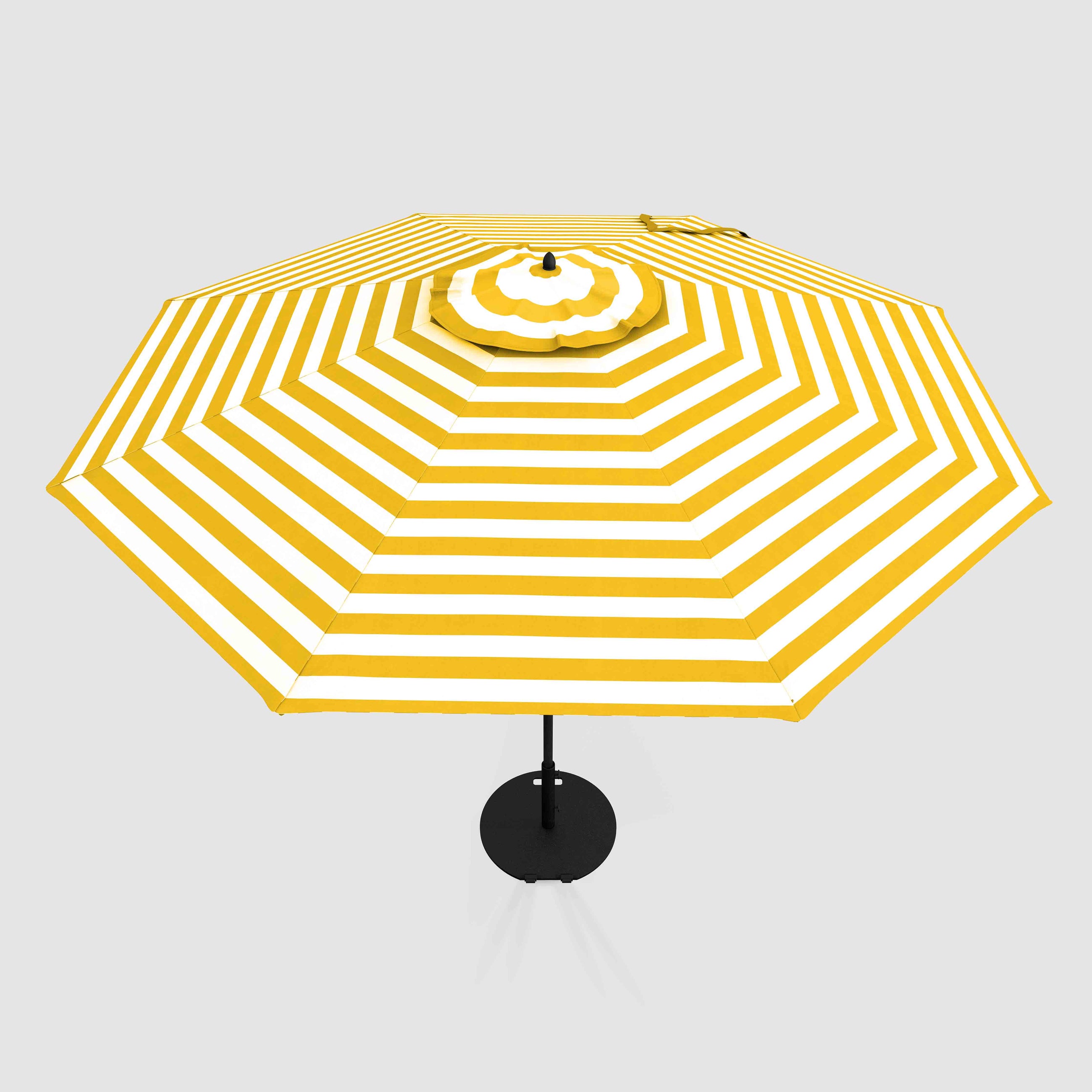 8ft10ft Market Terylast Patio Umbrella Restaurant Quality Wind