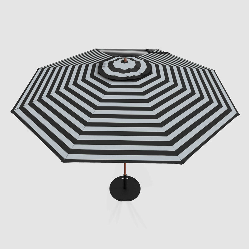 The Wooden™ - Sunbrella Black And Grey