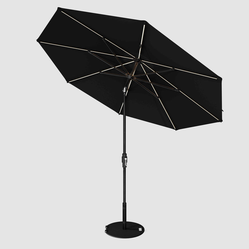 The LED Swilt™ - Terylast Ebony - Black