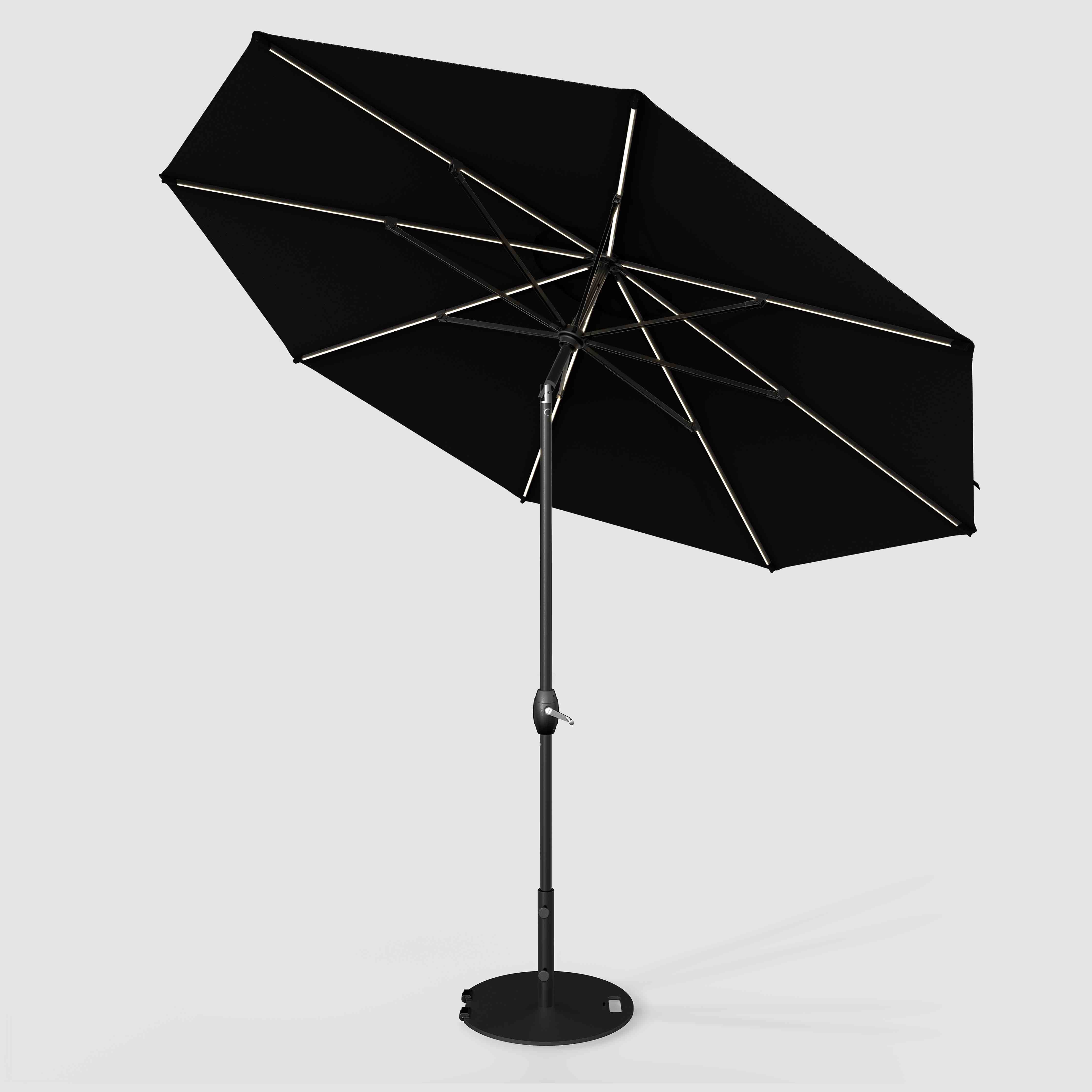 The Glow - Terylast Ebony - Black