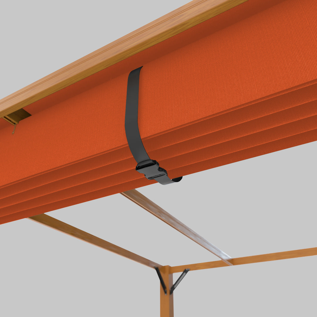 The Modular™ Wooden Pergola - Terylast Tangerine