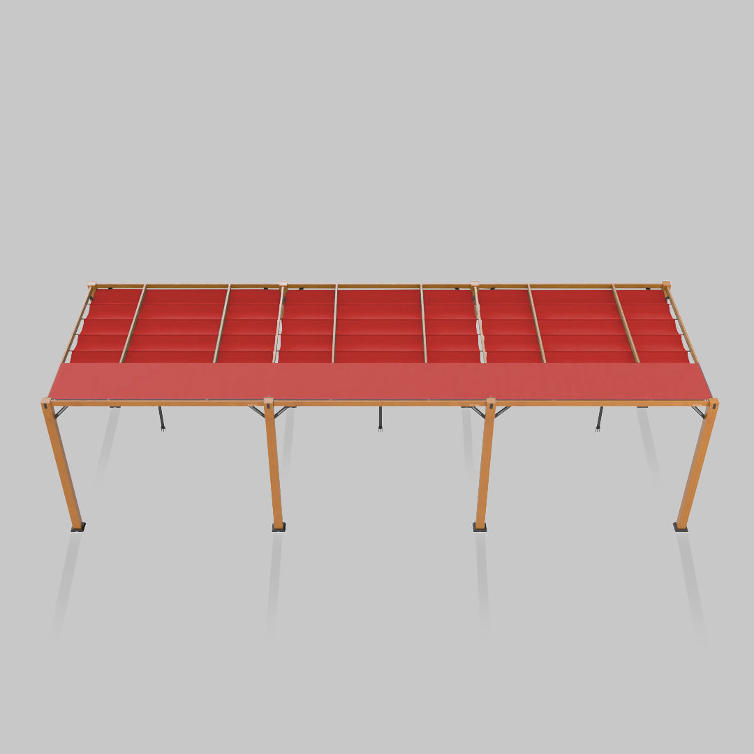 #configuration pergola_Triple #frame colour_Wood