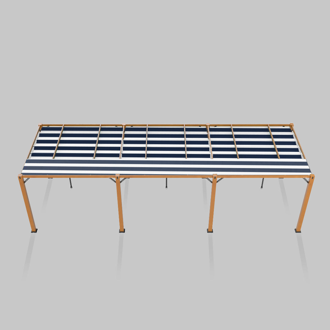 #configuration pergola_triple #frame colour_Wood