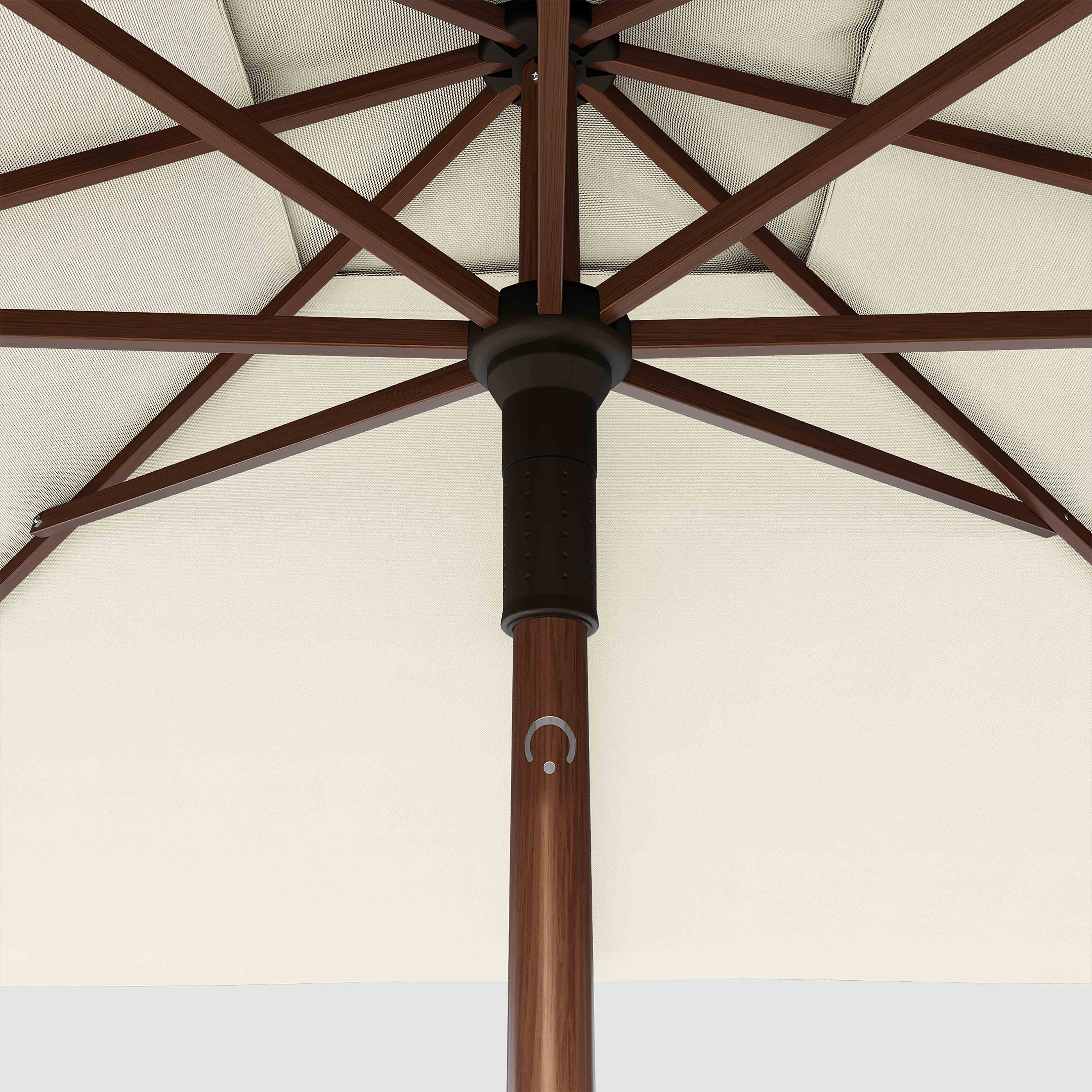 #pole finish_Wooden