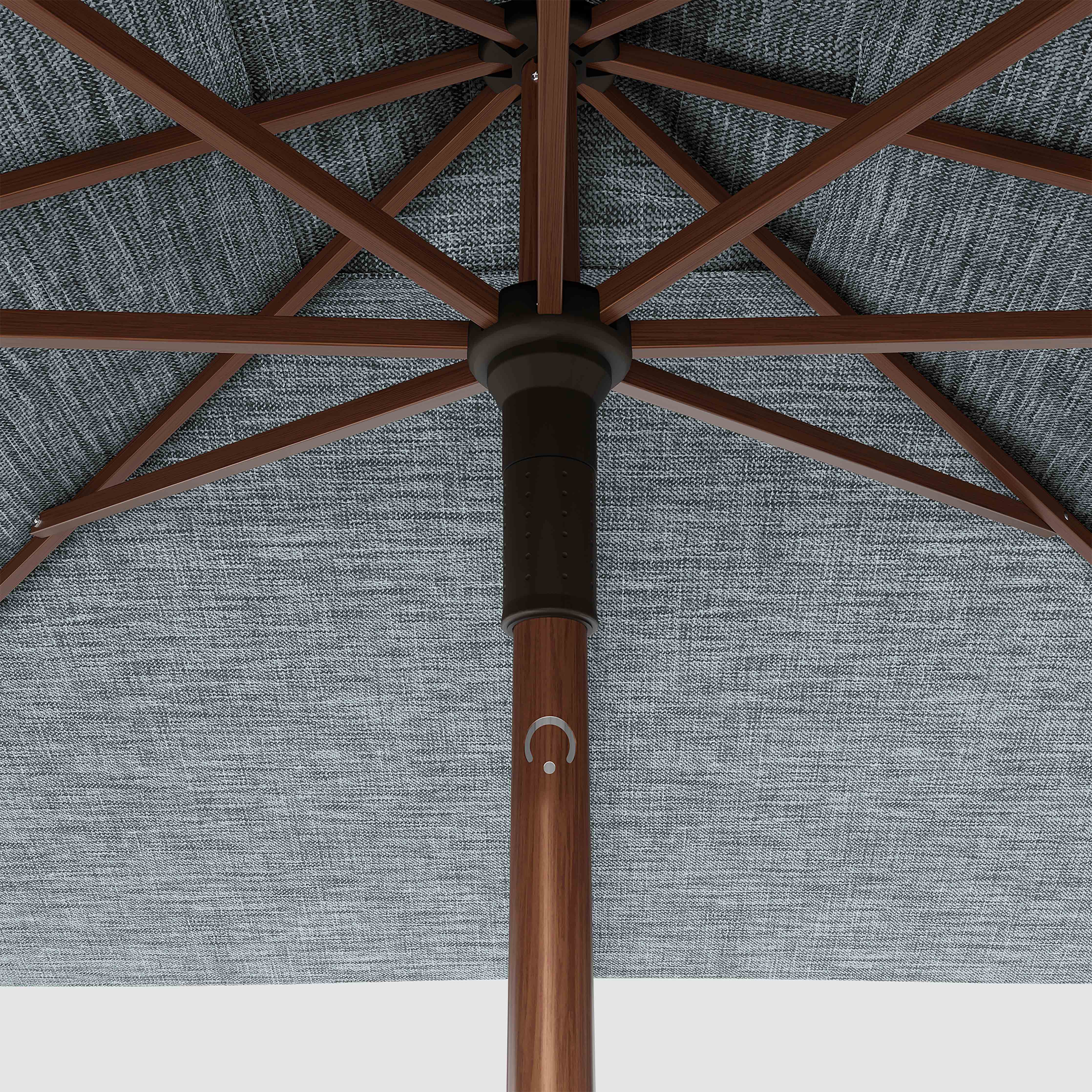 #pole finish_Wooden