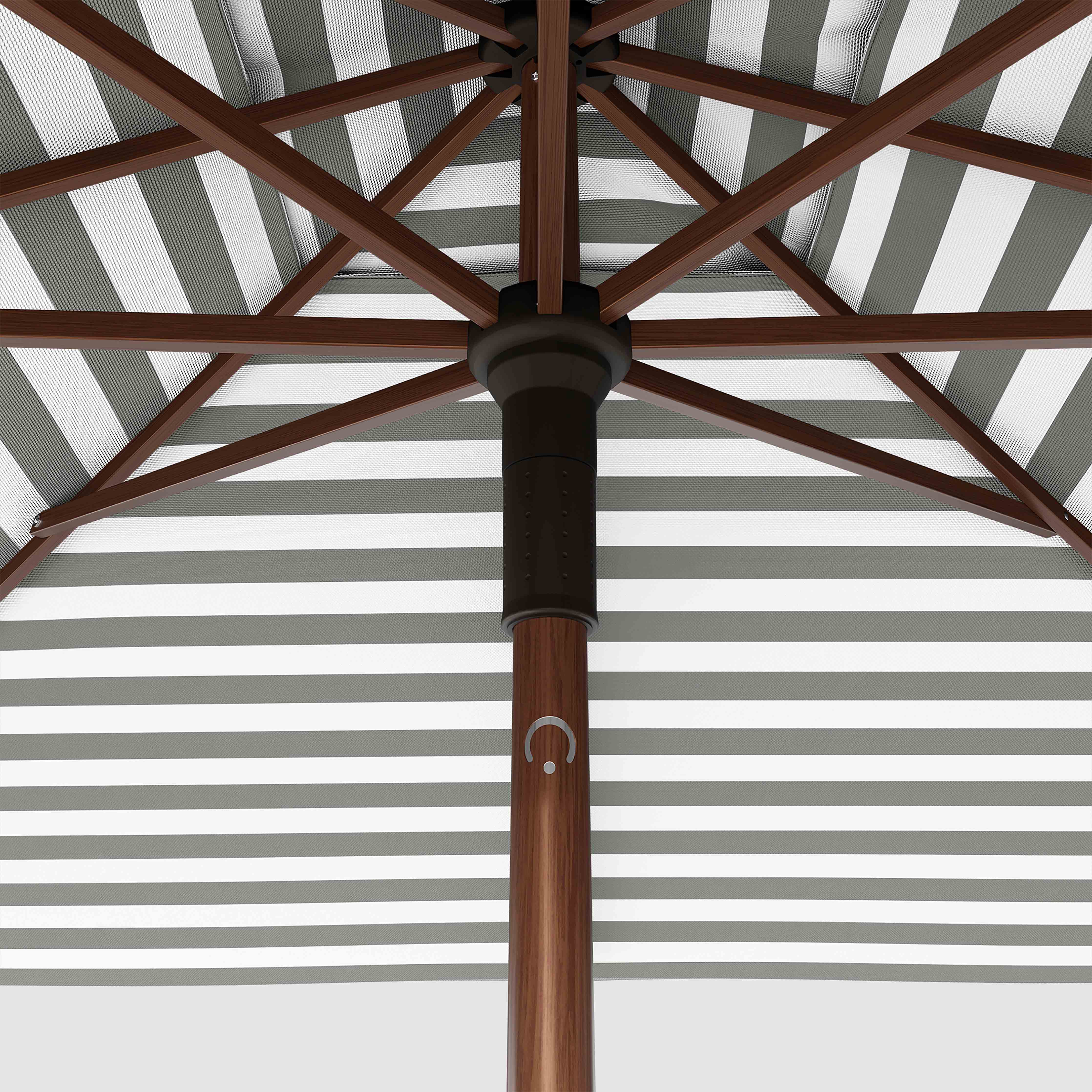 #pole finish_Wooden