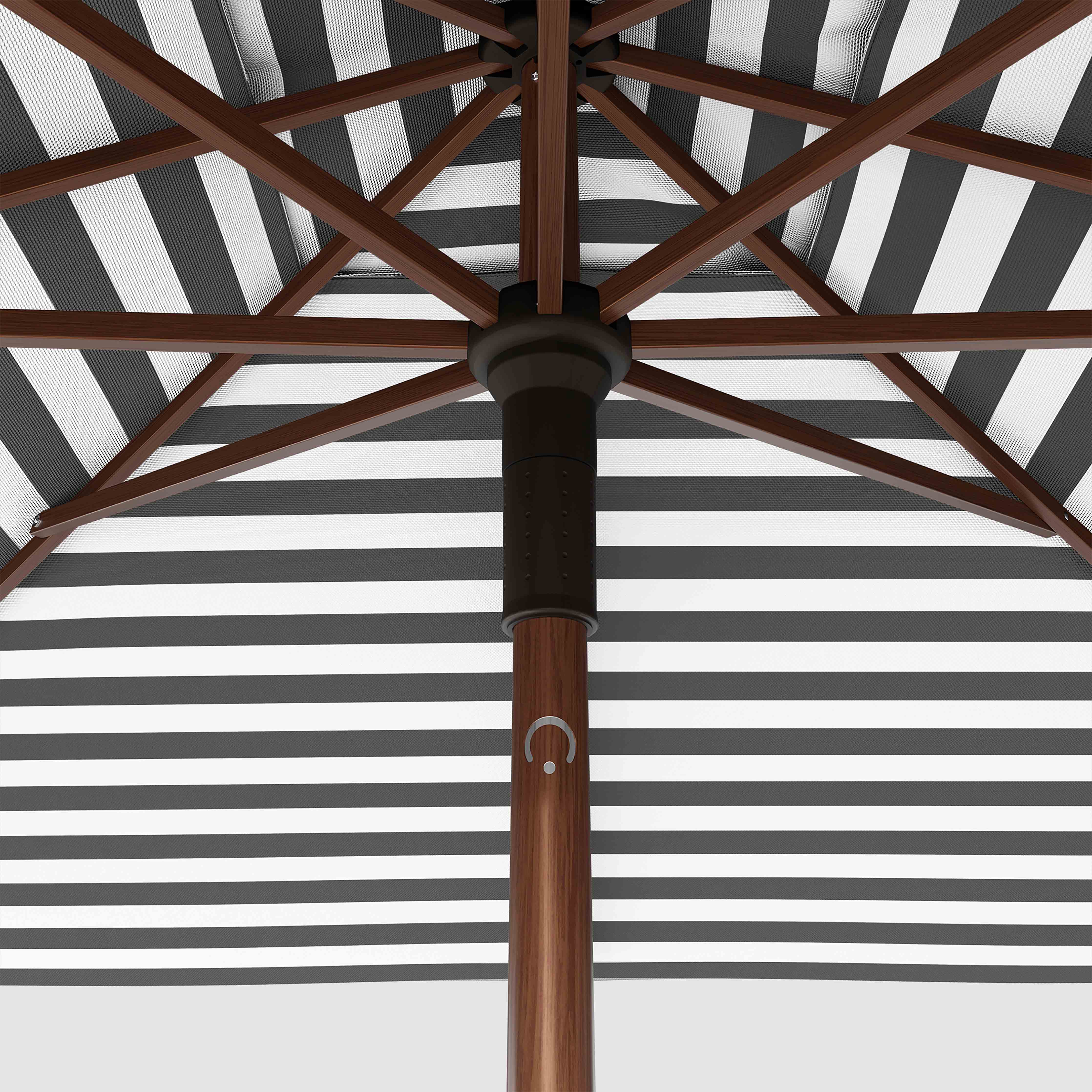 #pole finish_Wooden
