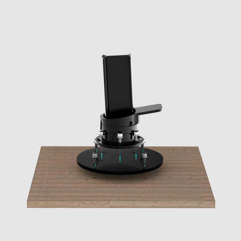 The Wood Deck Anchor Base Plate
