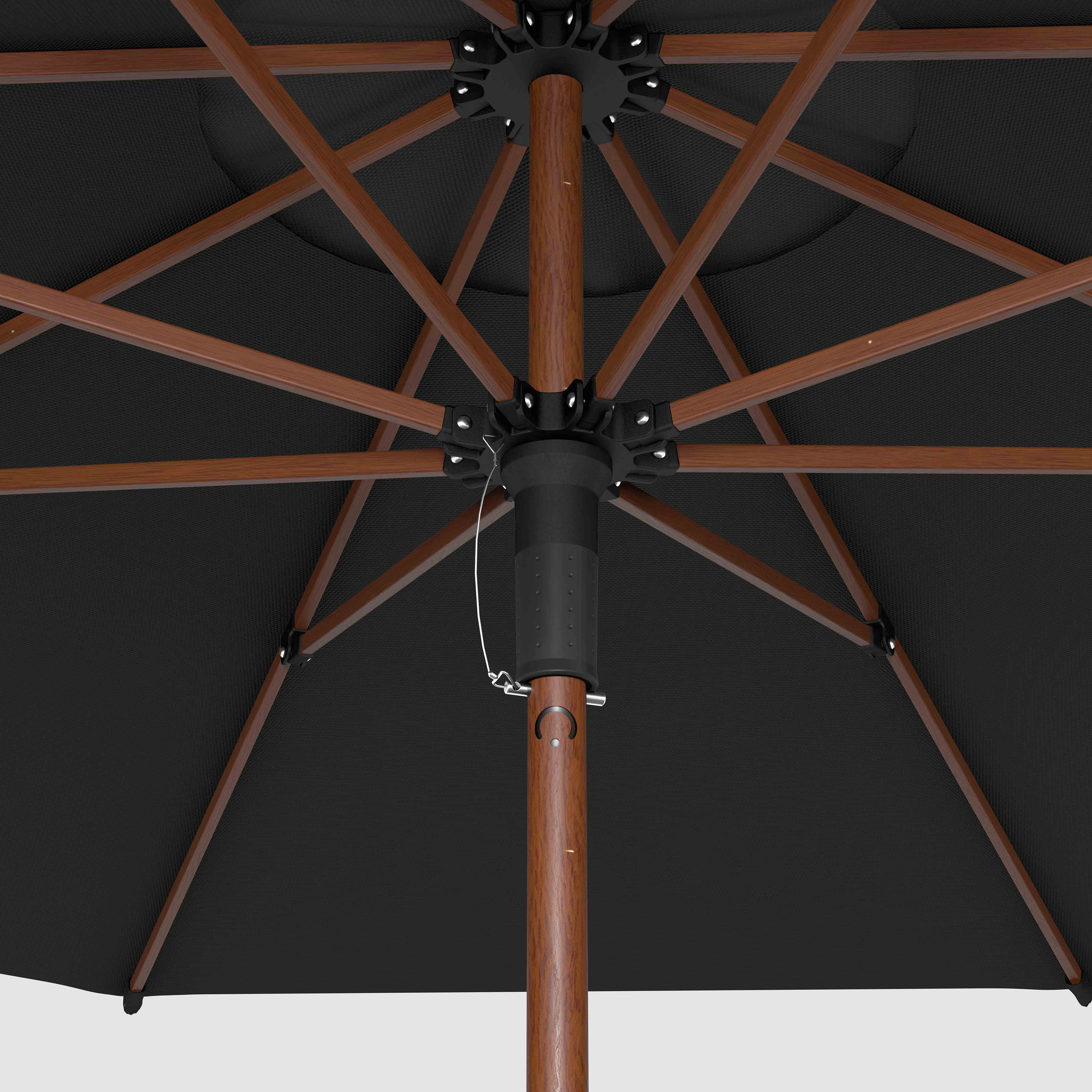 The Wooden™ - Sunbrella Black