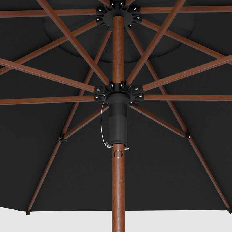 The Wooden™ - Sunbrella Black
