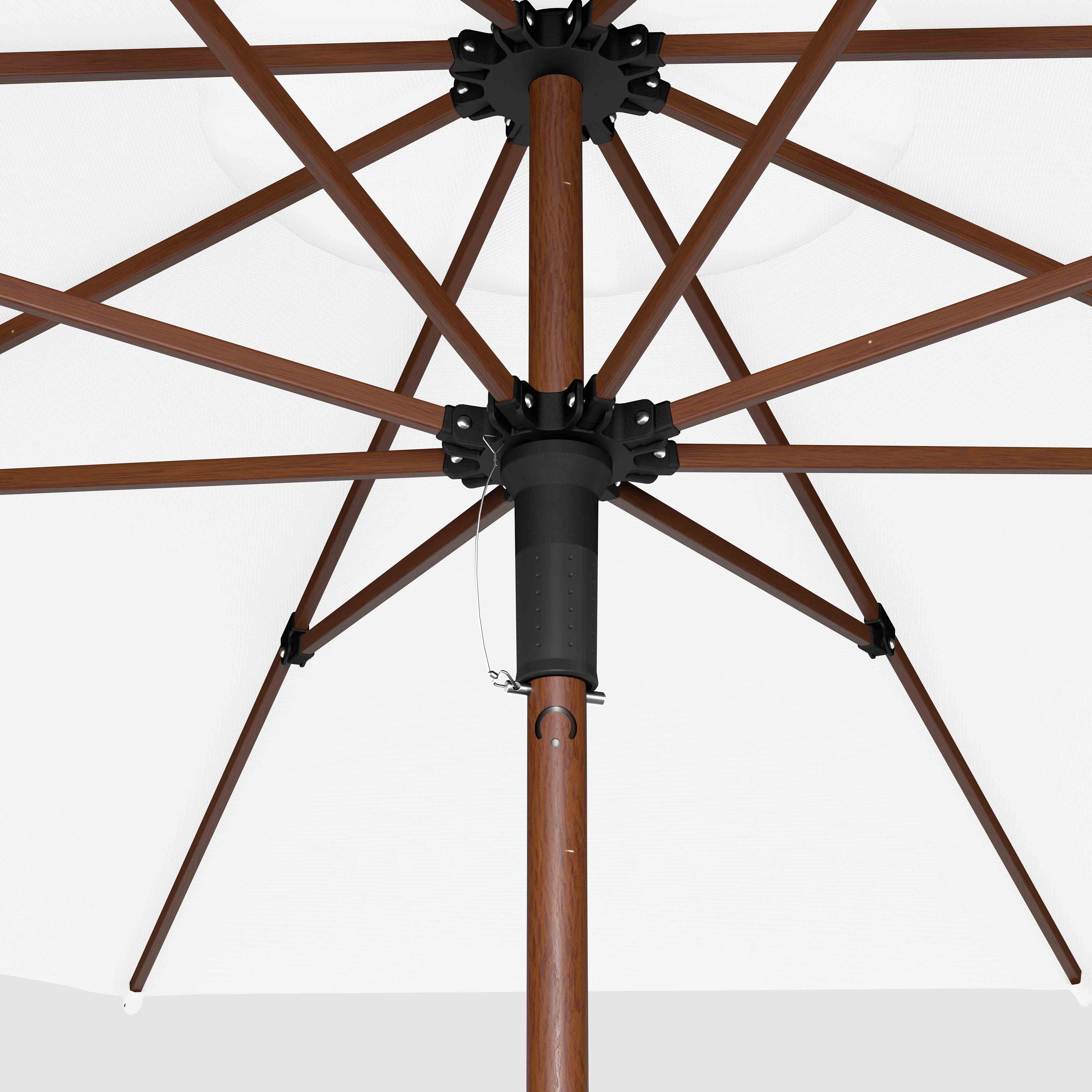 The Wooden™ - Terylast Ivory - White