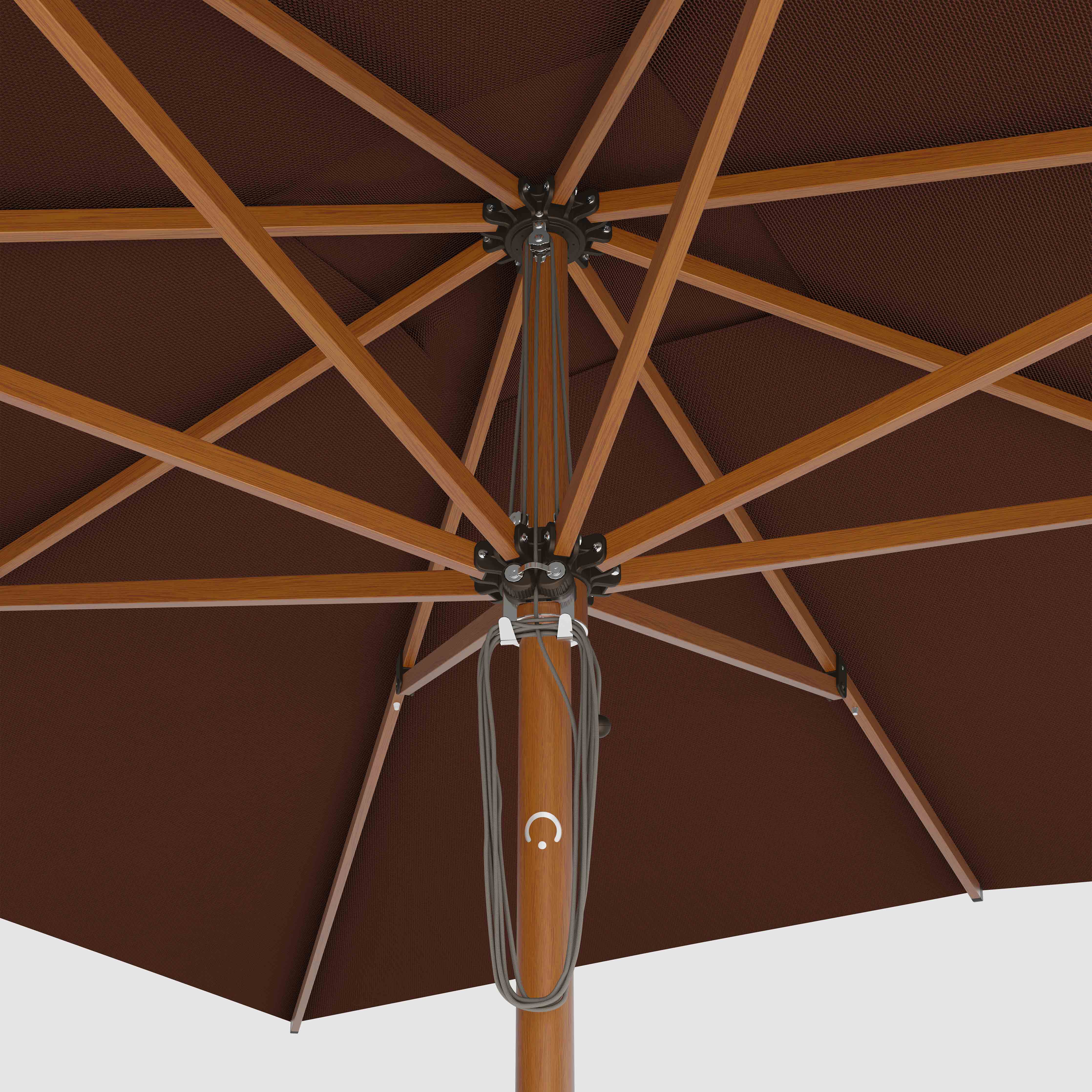 #Size_10ft x 10ft #pole finish_Wood
