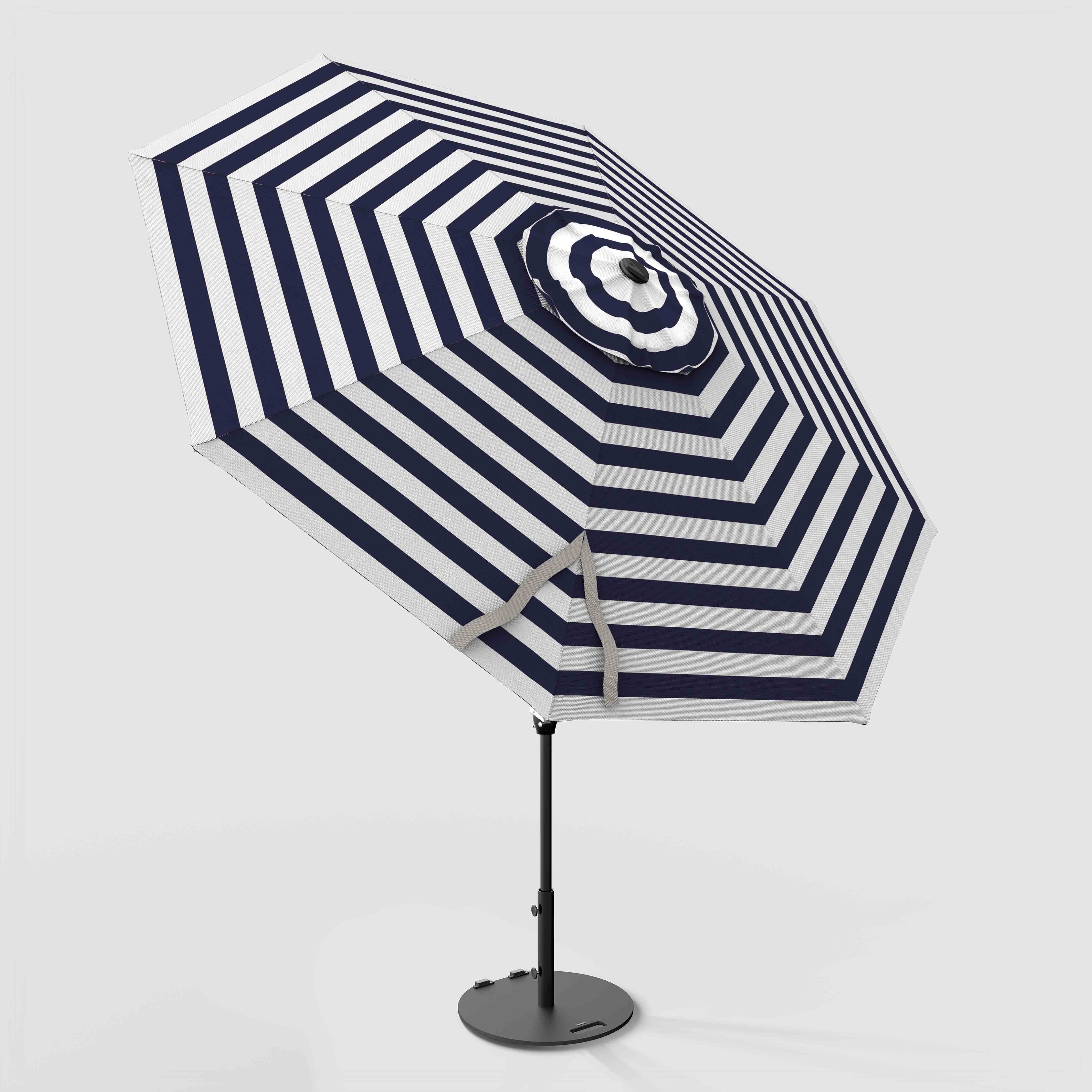 The Glow - Terylast Navy Stripes