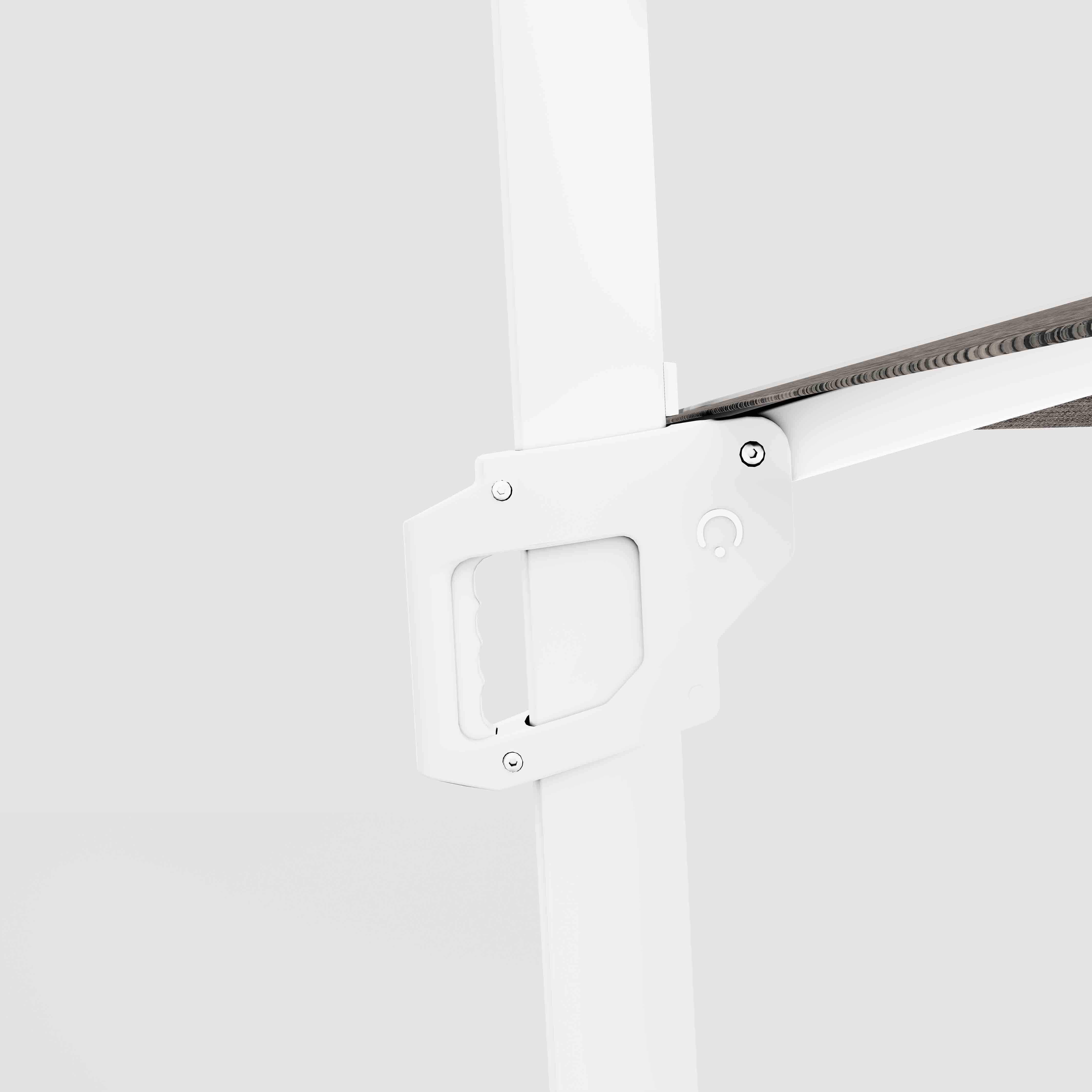 #pole finish_White