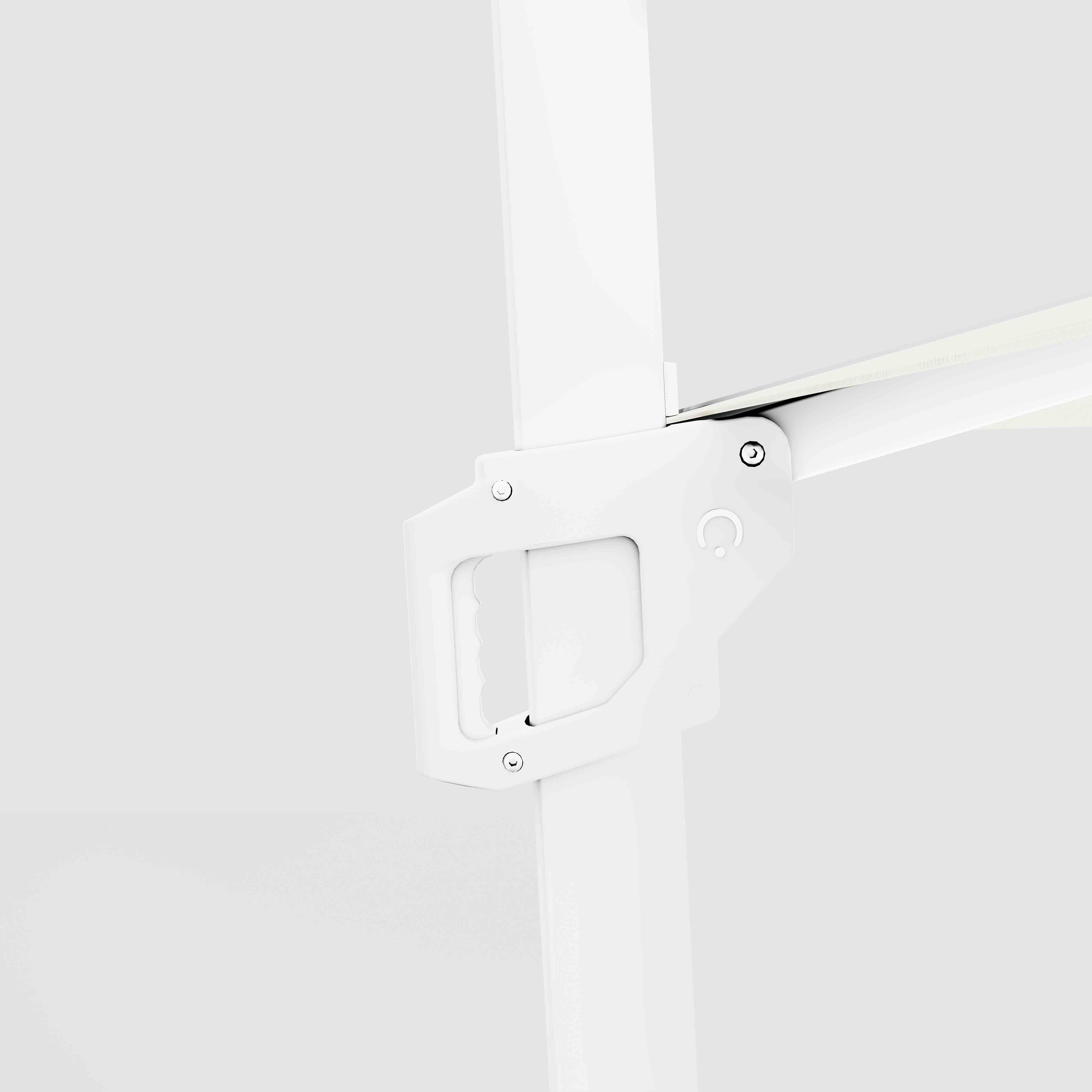 #pole finish_White