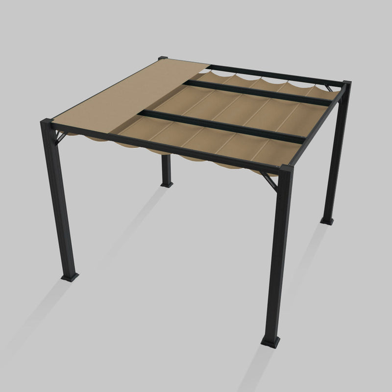 #configuration pergola_single #frame colour_Black