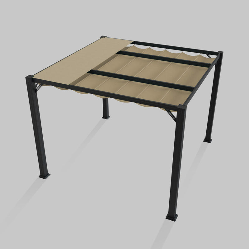 #configuration pergola_single #frame colour_Black