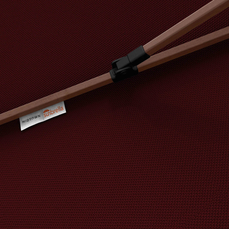 The Wooden™ - Sunbrella Burgundy
