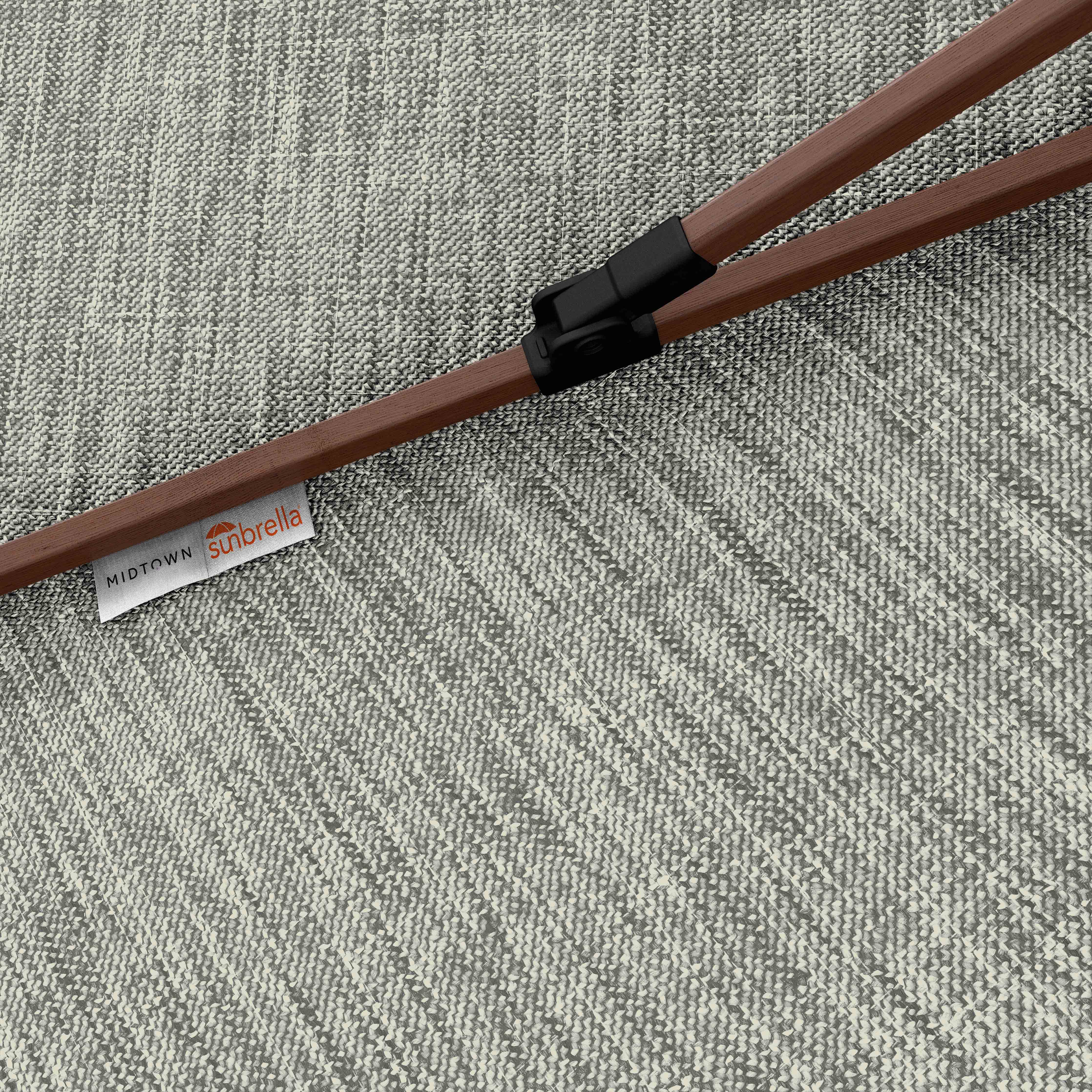 The Wooden - Sunbrella Canvas Granite