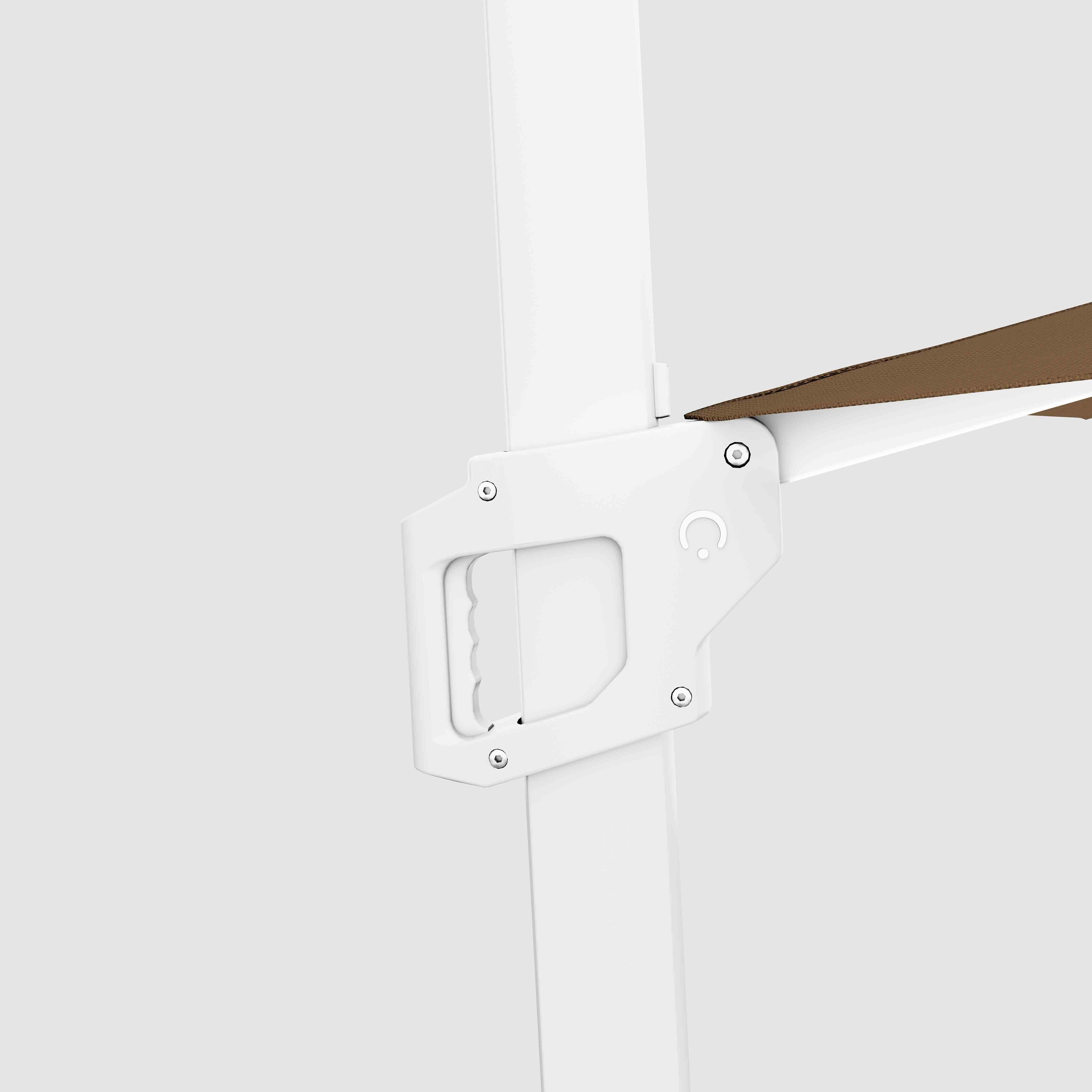 #pole finish_White