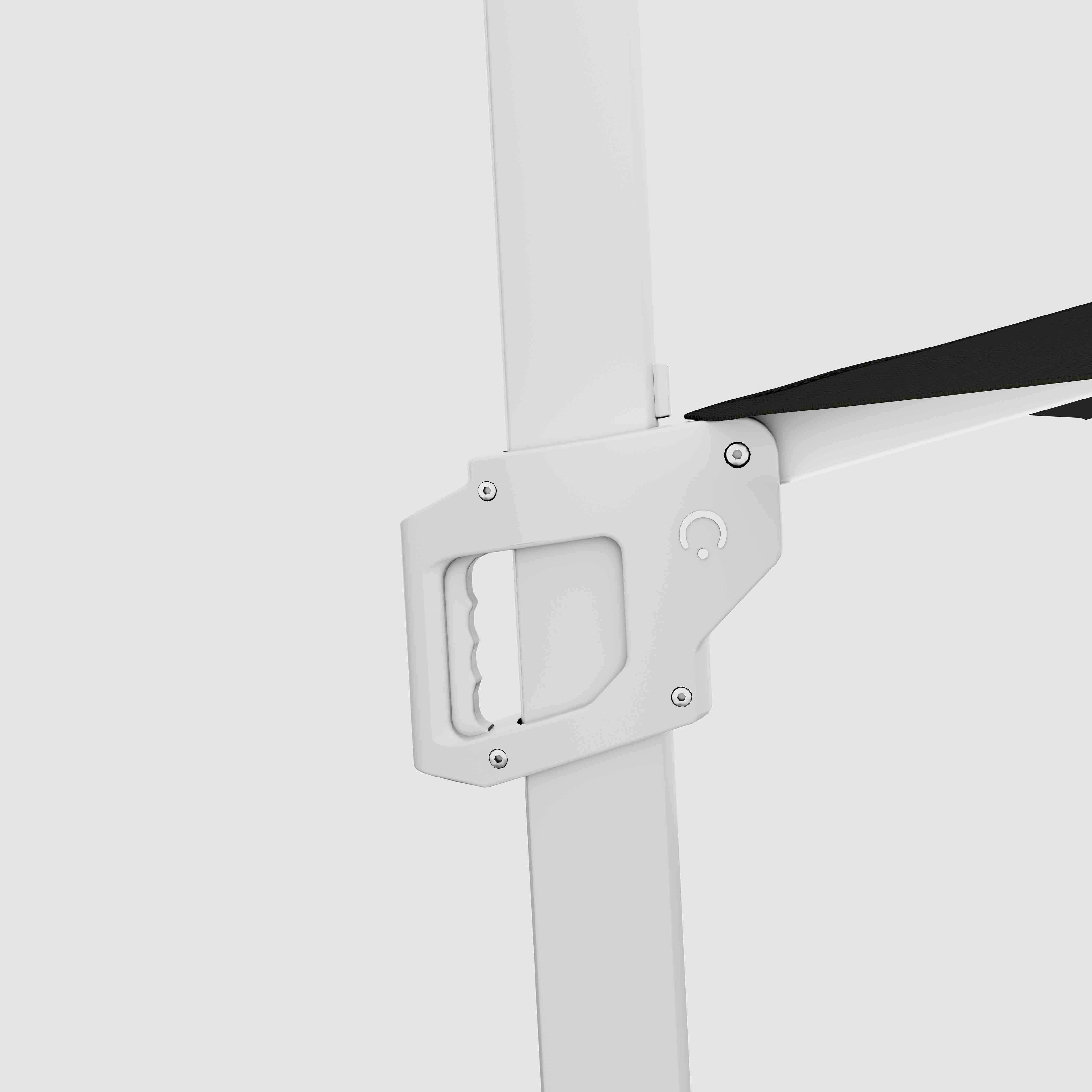 #pole finish_White