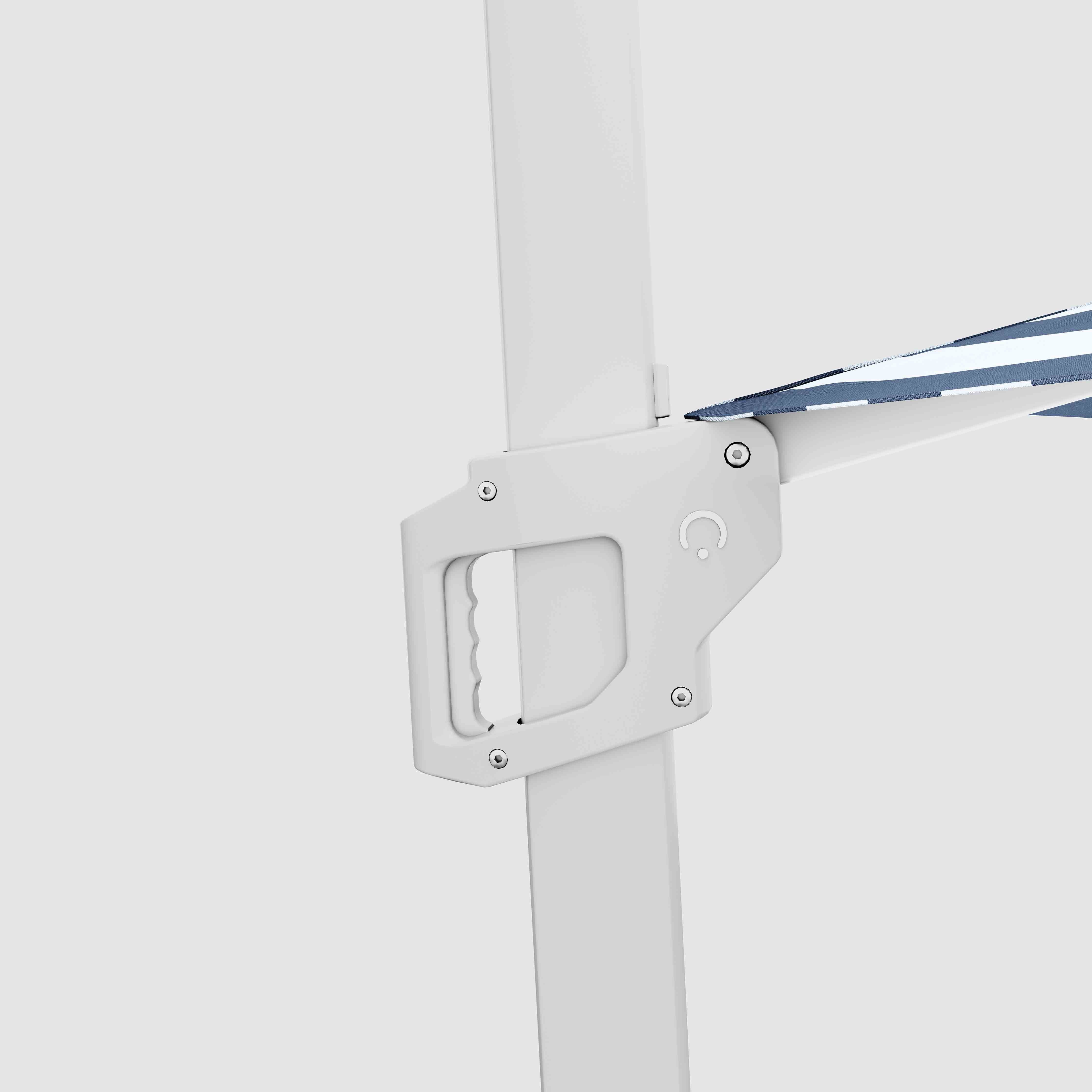 #pole finish_White