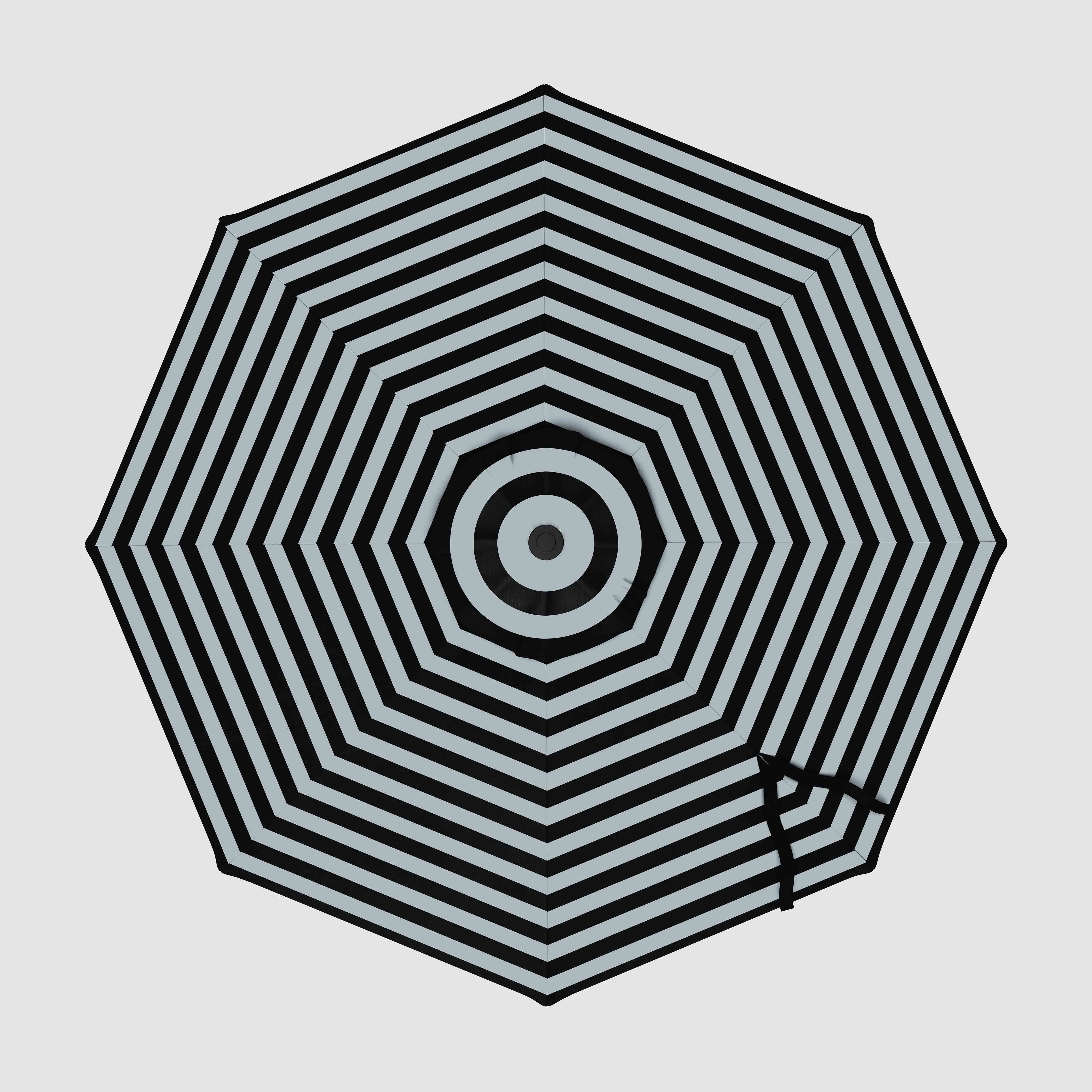 The Lean™ - Sunbrella negro y gris