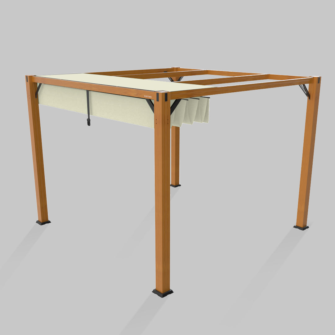 #configuration pergola_single #frame colour_Wood