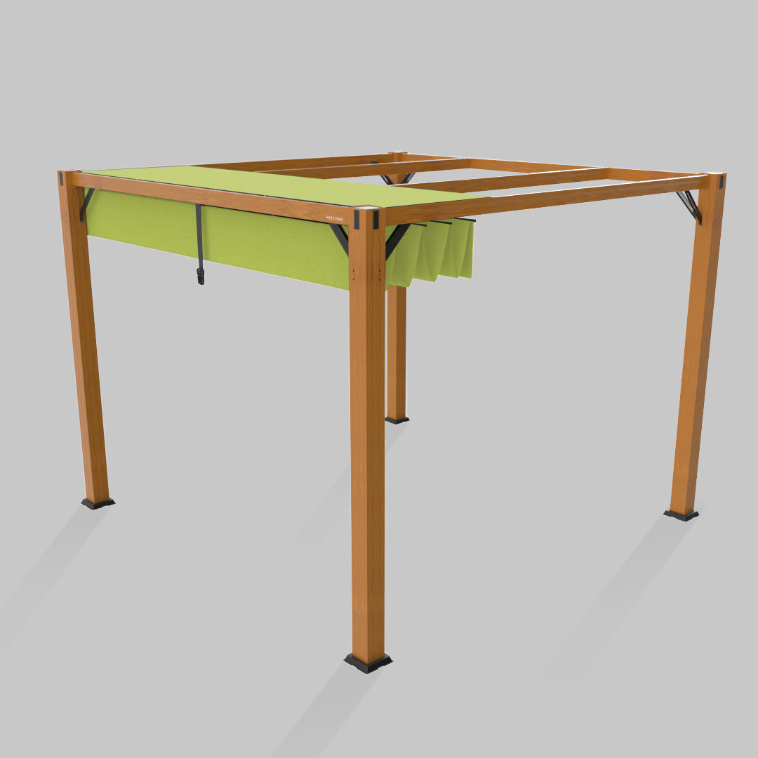 #configuration pergola_single #frame colour_Wood