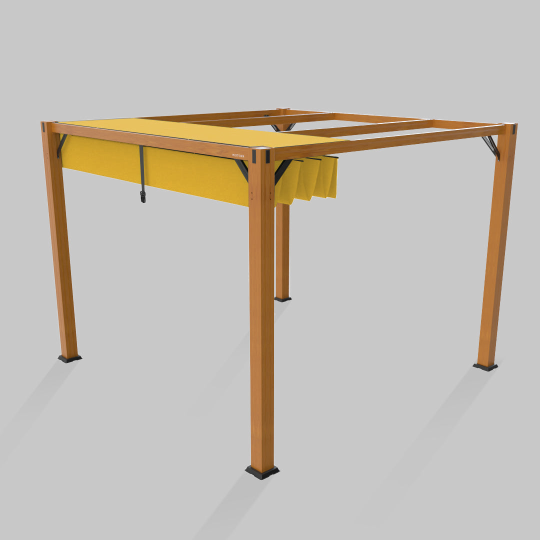 #configuration pergola_single #frame colour_Wood