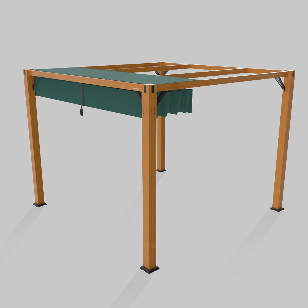 #configuration pergola_single #frame colour_Wood