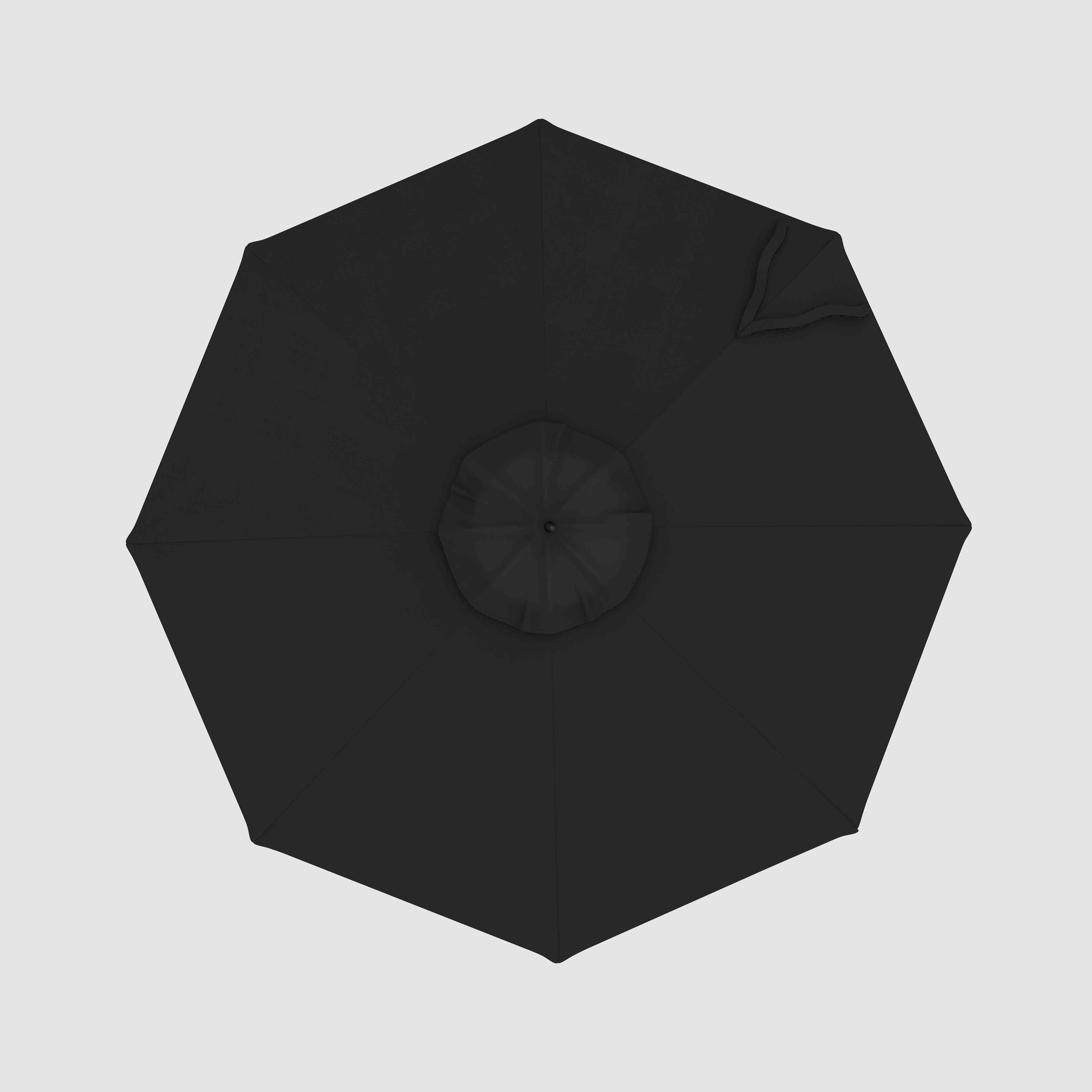 Market Umbrella Spare Canopy - Sunbrella Black