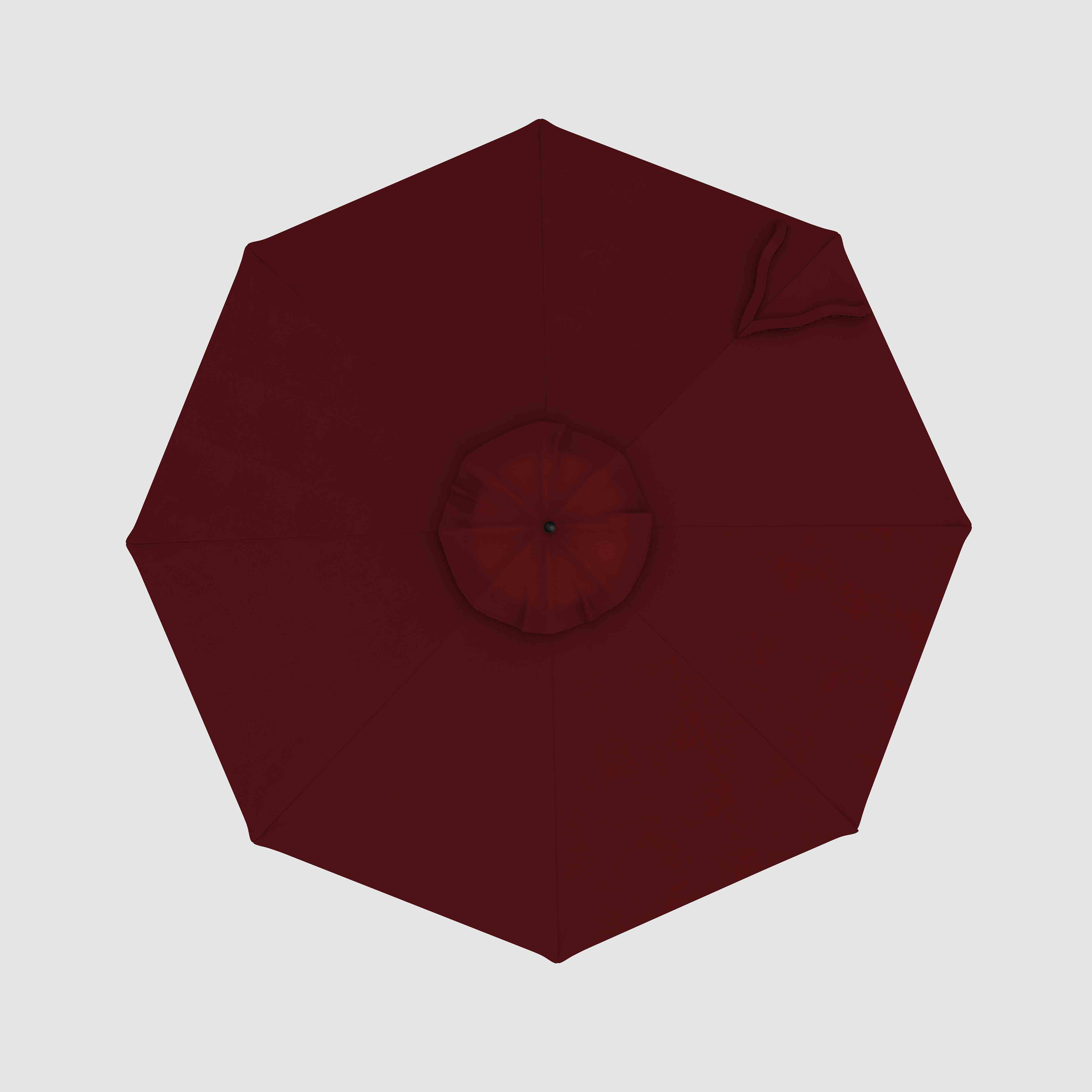 Toldo de repuesto para sombrilla Market - Sunbrella Borgoña