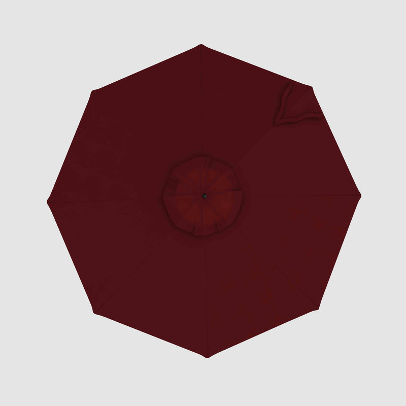 Toldo de repuesto para sombrilla Market - Sunbrella Borgoña