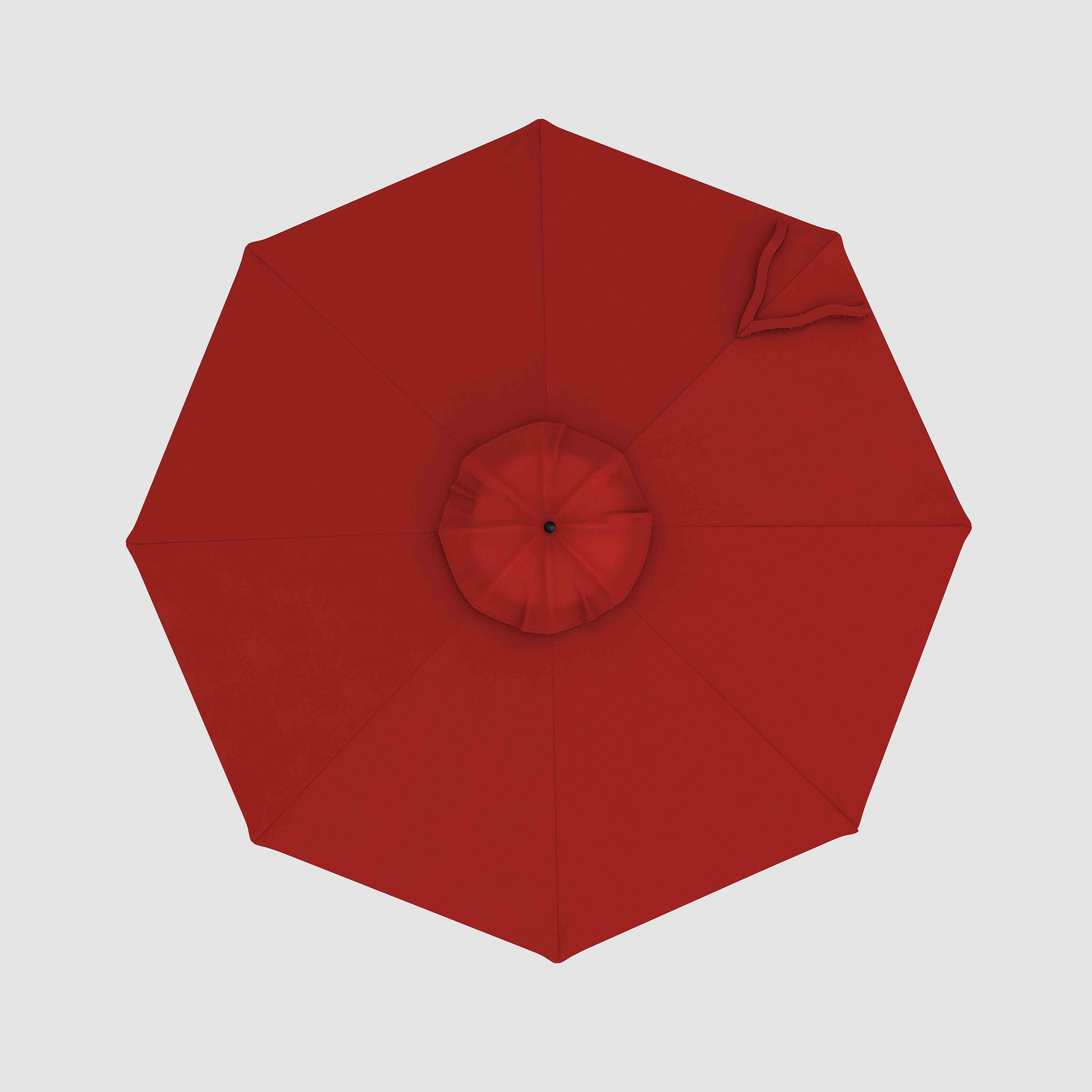 Toldo de repuesto para sombrilla Market - Sunbrella Red