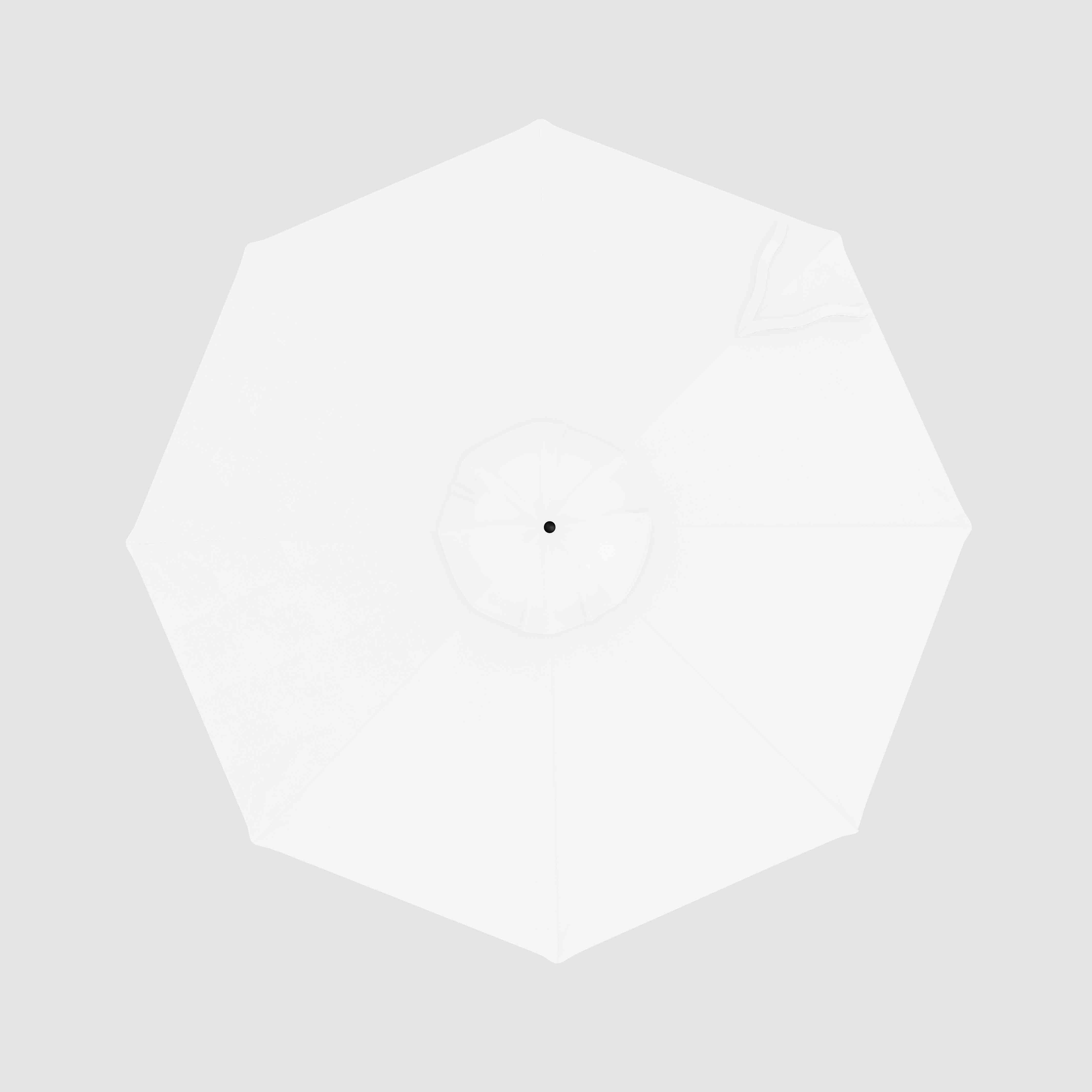 Market Umbrella Spare Canopy - Terylast Ivory - White