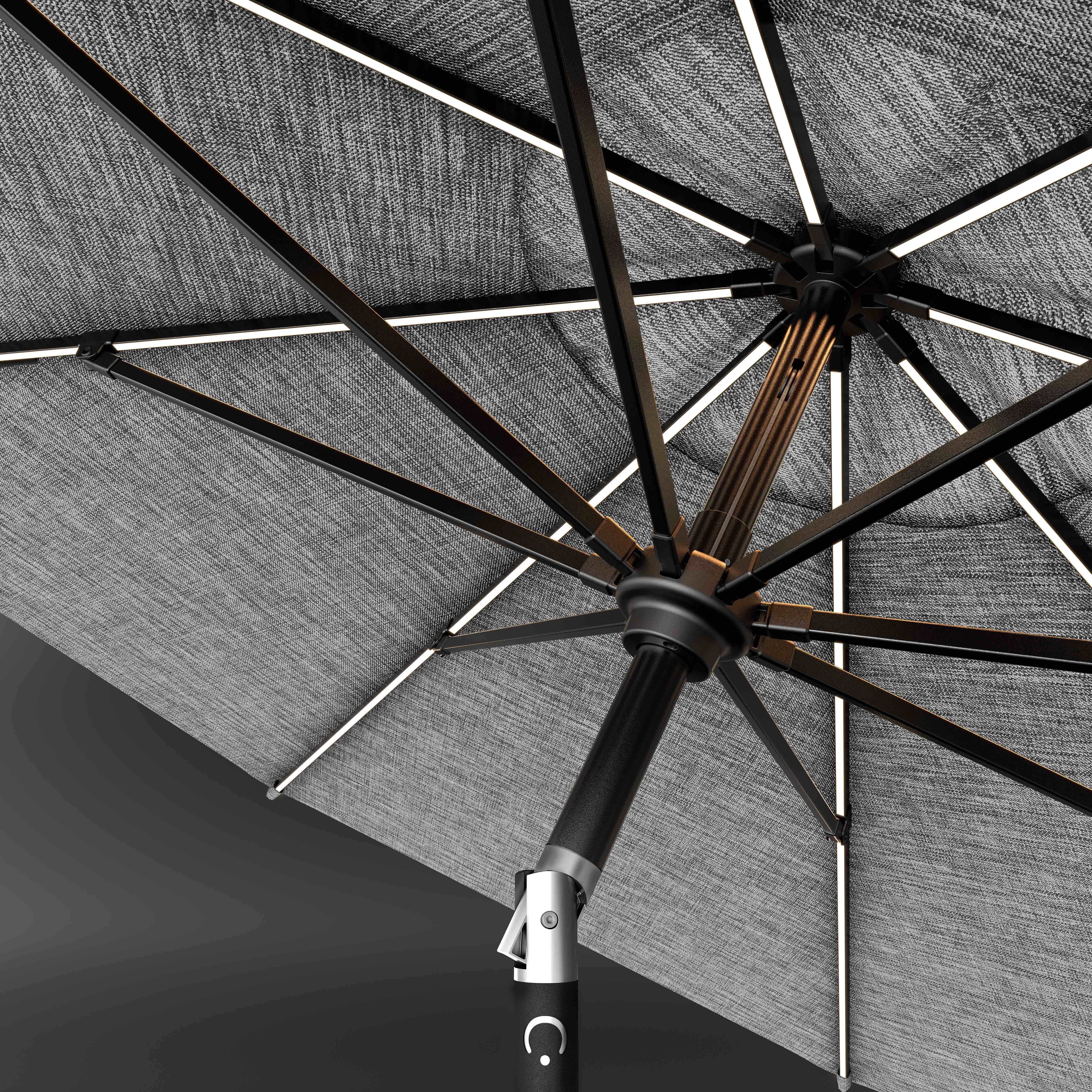 The LED Swilt™ - Sunbrella Cast Slate