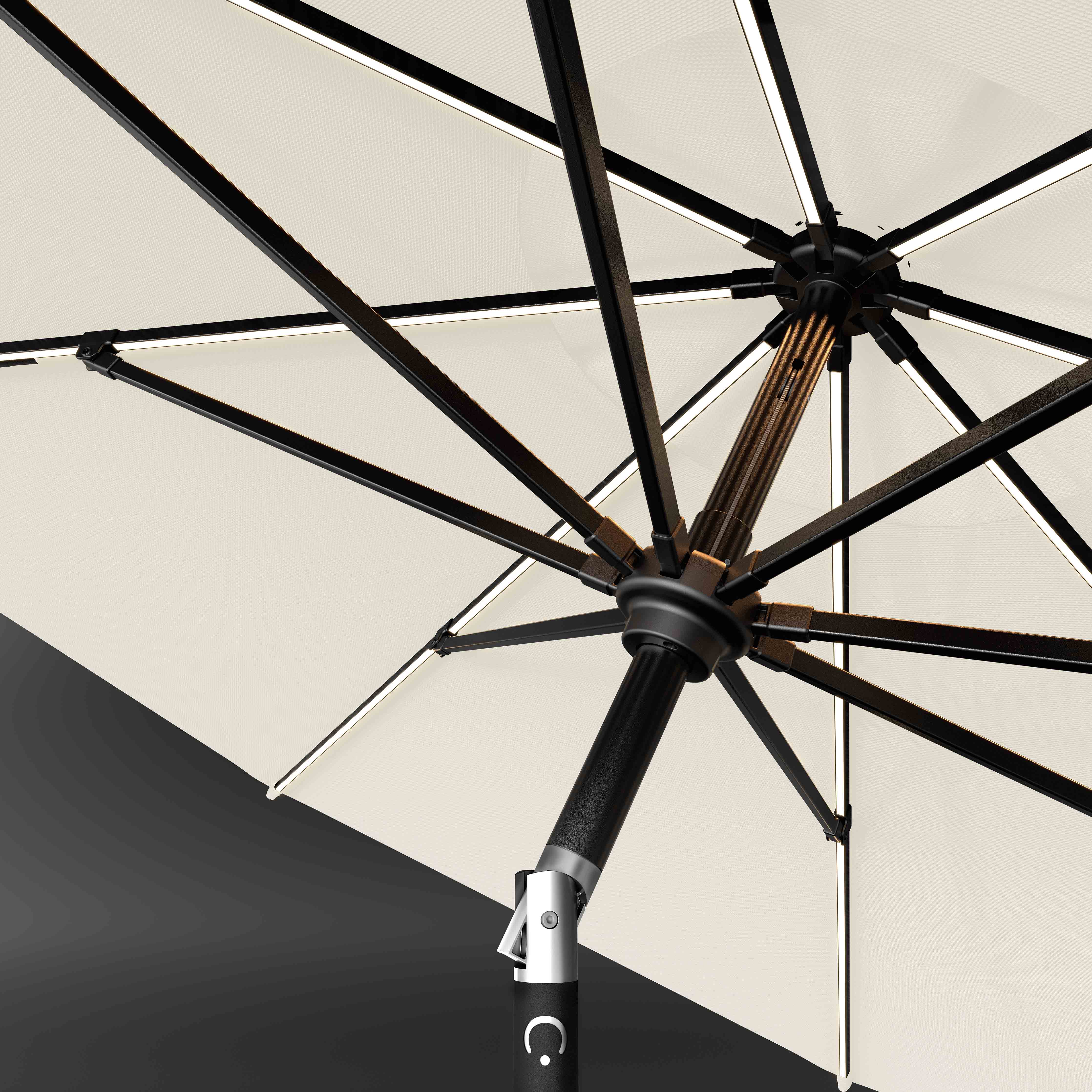 The LED Swilt™ - Sunbrella White