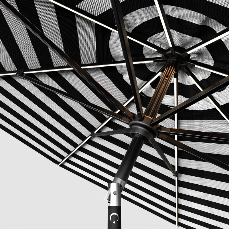 The Glow - Sunbrella Black & Grey