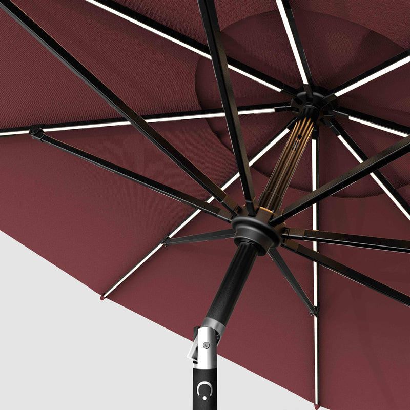 The Glow - Terylast Cherry - Burgundy